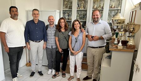 Με τον ΑΣ Παπάγου συναντήθηκε η Υποψήφια Δήμαρχος Μαρία Σιώτου