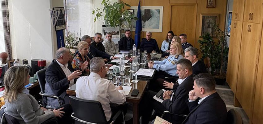 Ευρεία σύσκεψη για την ασφάλεια στον Δήμο Παπάγου Χολαργού 