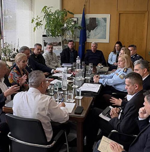 Ευρεία σύσκεψη για την ασφάλεια στον Δήμο Παπάγου Χολαργού