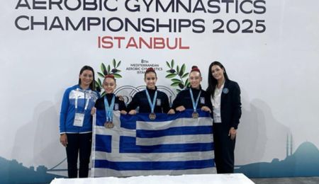 Οι αθλήτριες του Γ.Α.Σ. Χολαργού σήκωσαν την Ελληνική σημαία ψηλά!