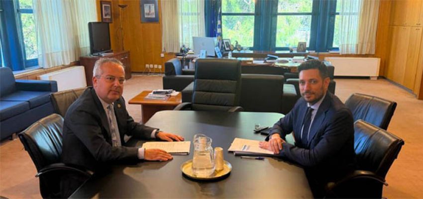 Στο Υπουργείο Μεταφορών με τον Κυρανάκη ο Δήμαρχος Παπάγου Χολαργού