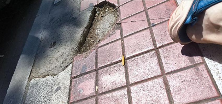 Καταδίκη Δήμου για επικίνδυνο πεζοδρόμιο – Αποζημίωση 15.000 ευρώ σε τραυματισμένη πεζή